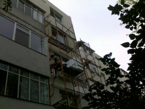 Termoizolații fațade cu Alpinisti utilitari