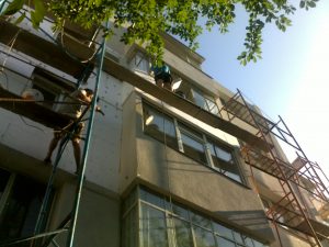 Termoizolații fațade cu Alpinisti utilitari