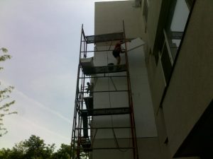 Termoizolații fațade cu Alpinisti utilitari